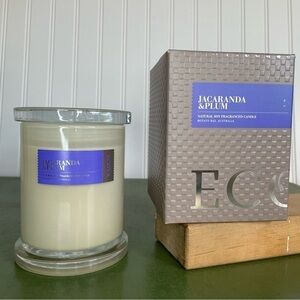 Anthro/Ecoya Australia 100% Soy Wax Candle in Jacaranda & Plum